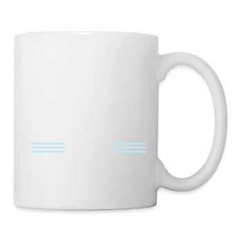 devis ébéniste laisse jouer les t-shirts de charpentier - Mug blanc - blanc - Droite