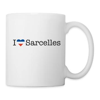 I love Sarcelles - Tasse - Weiß - Rechts