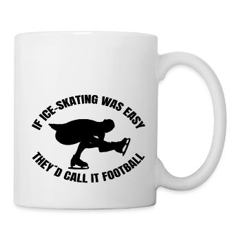 Ice skating Figure skating Figure skating Ice skating - Mug - white - Right