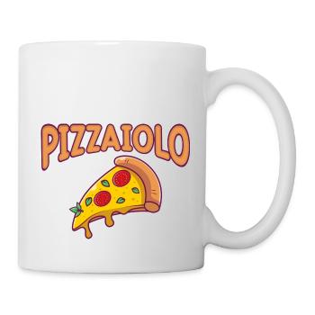 Pizza - Tasse - Weiß - Rechts