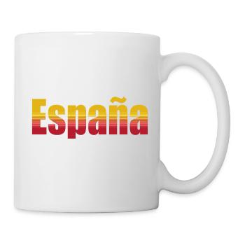 Coupe du monde en Espagne - Mug blanc - blanc - Droite