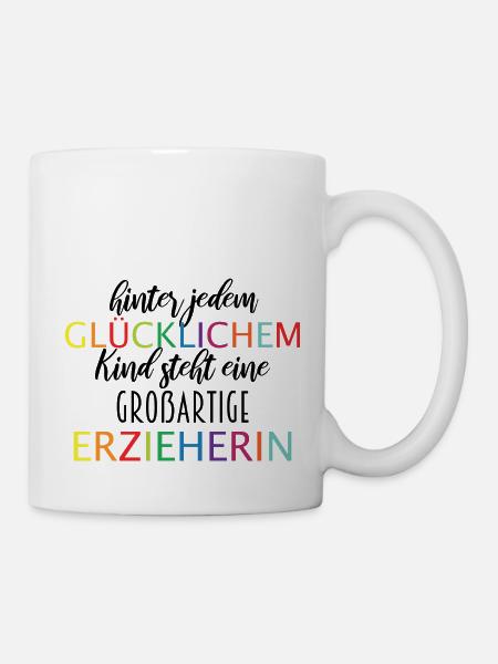 Abschied Kindergarten - Tasse - Weiß