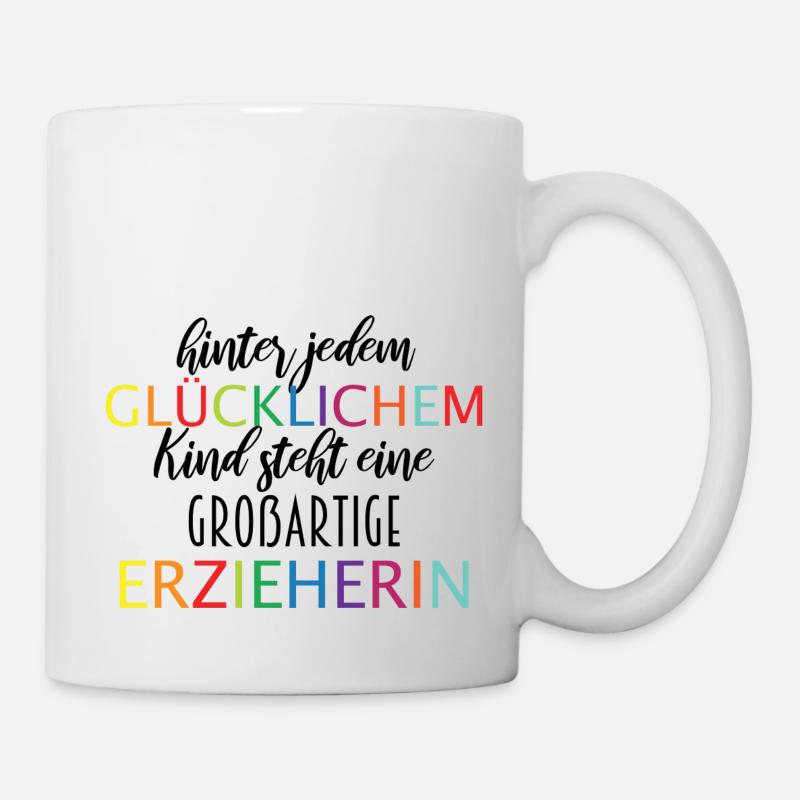 Abschied Kindergarten - Tasse - Weiß