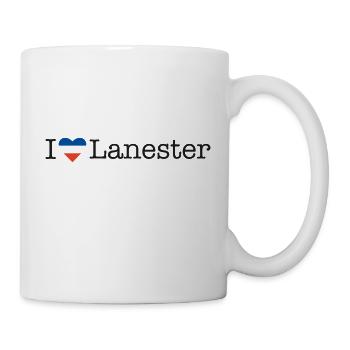 I love Lanester - Tasse - Weiß - Rechts