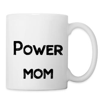 power maman maman maman maman enfants parents police - Mug blanc - blanc - Droite