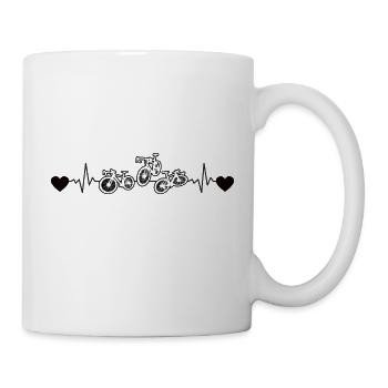Cycling Cycling Bike Tour Cycling Mountain Bike - Mug - white - Right