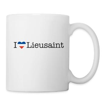 I love Lieusaint - Tasse - Weiß - Rechts