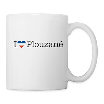 I love Plouzané - Tasse - Weiß - Rechts