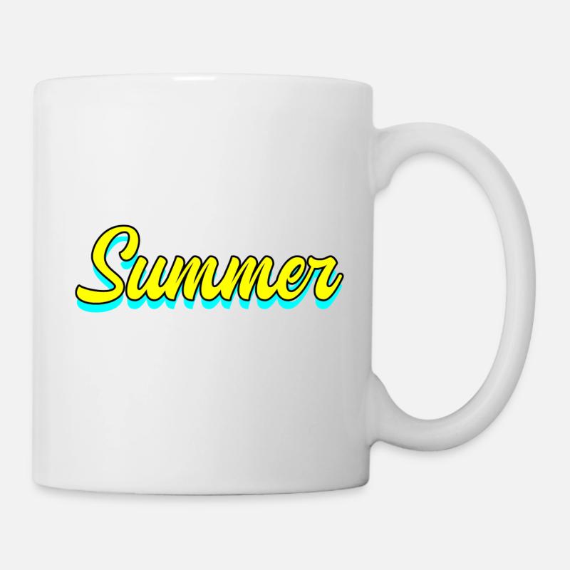 Summer Sommer - Tasse - Weiß