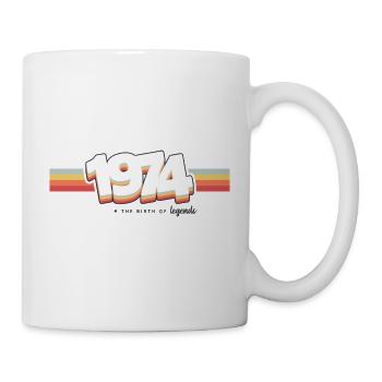 1974 Die Geburt der Legenden - Tasse - Weiß - Rechts
