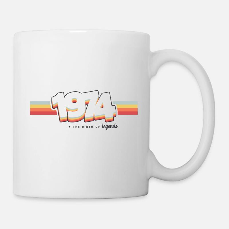 1974 Die Geburt der Legenden - Tasse - Weiß