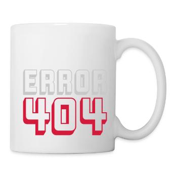 Error 404 Computer Connection - Mug - white - Right