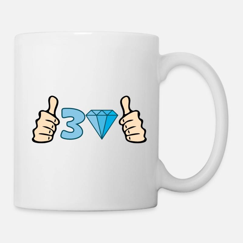 30th anniversary 30th birthday - Mug - white