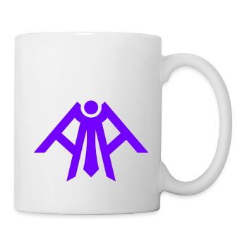 Aristocratic Purple Cyberpunk Gamer Future T shirt - Mug - white - Right