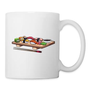 Sushi - Mug blanc - blanc - Droite
