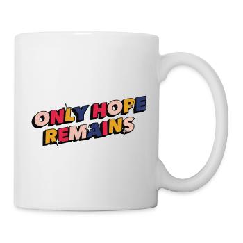 Only Hope Remains Positive Vibes Motivation - Mug blanc - blanc - Droite