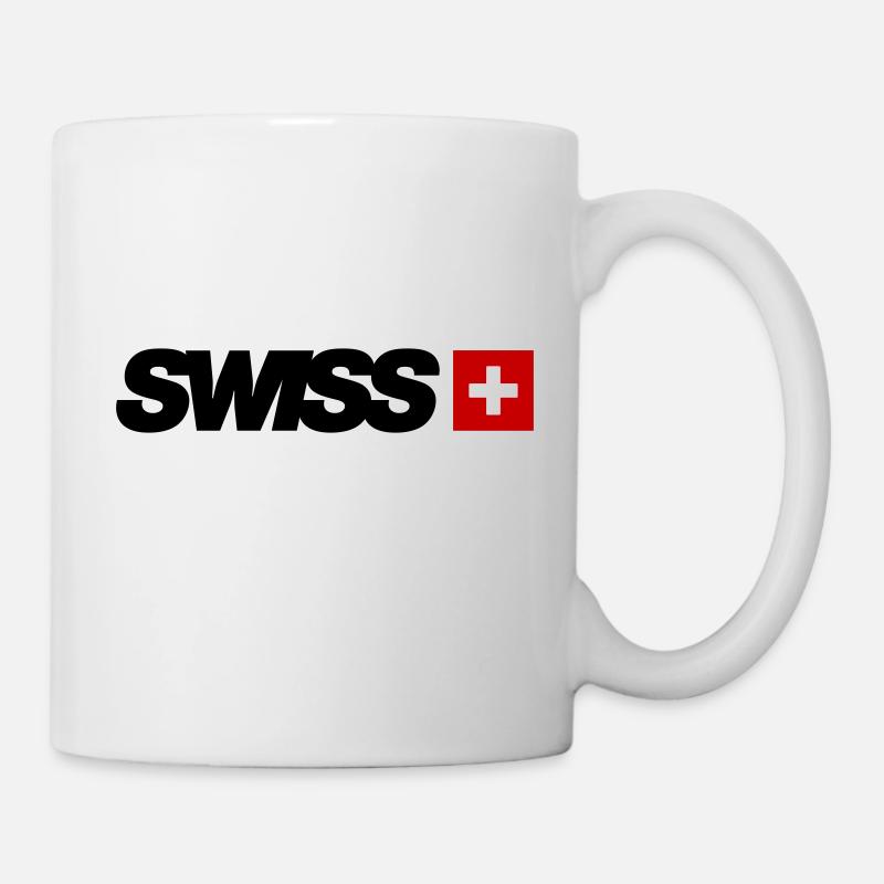 Suisse - Mug blanc - blanc