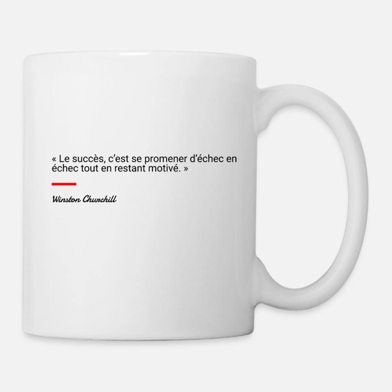 Winston Churchill - Mug blanc - blanc
