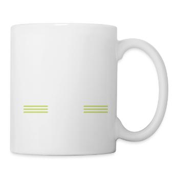 cabinetmaker arborists love awesome chop wood - Tasse - Weiß - Rechts