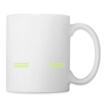 charpentier tronçonneuse - Mug blanc - blanc - Droite