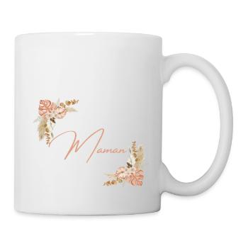 élu meilleure maman du monde - Mug blanc - blanc - Droite
