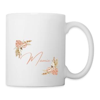 élu meilleure mamie du monde - Mug blanc - blanc - Droite