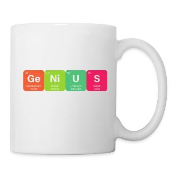 Genius Periodic Table Element - Mug - white - Right