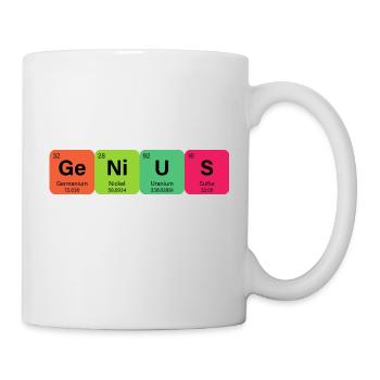 Genius Periodic Table Element - Mug - white - Right