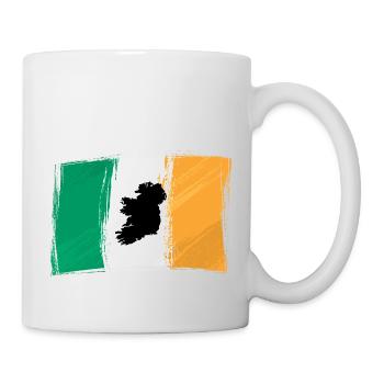 Irland - Tasse - Weiß - Rechts
