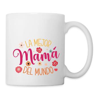 La Mejor mamá Del Mundo Regalo día de la Madre - Mug blanc - blanc - Droite