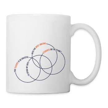 This Teacher Is So Grateful - Mug - white - Right