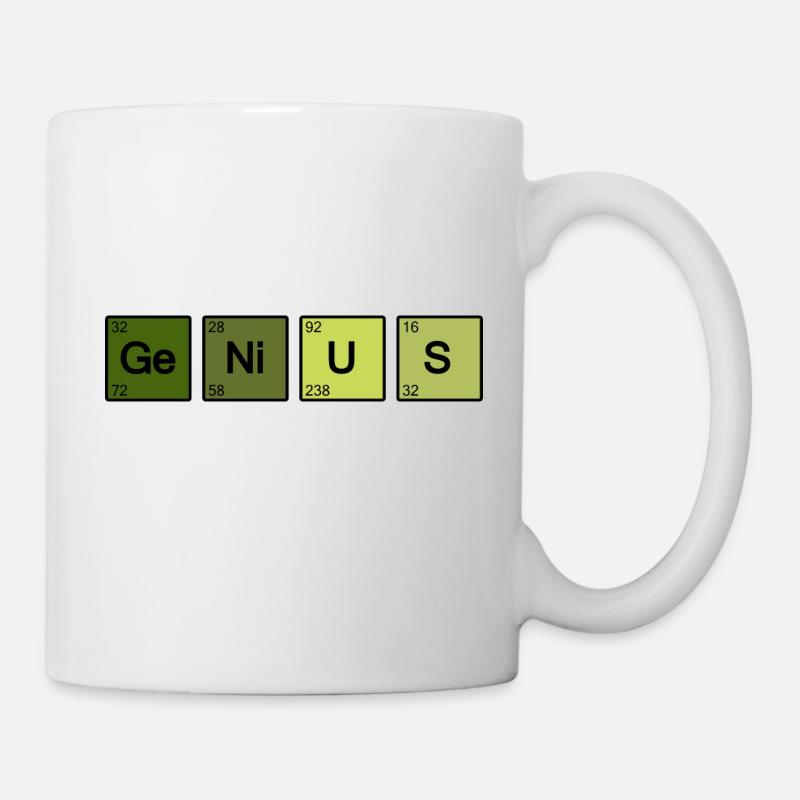 Genialer Nerd-Geek - Tasse - Weiß
