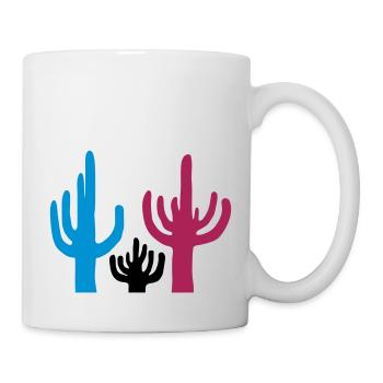 Colorful 3 Cactus Desert - Mug - white - Right