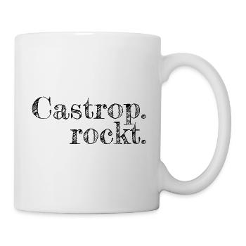 Castrop rockt - Textdesign mit Stadtnamen - Tasse - Weiß - Rechts