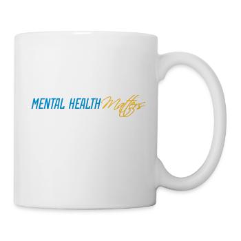 mental health matters quote - Mug - white - Right