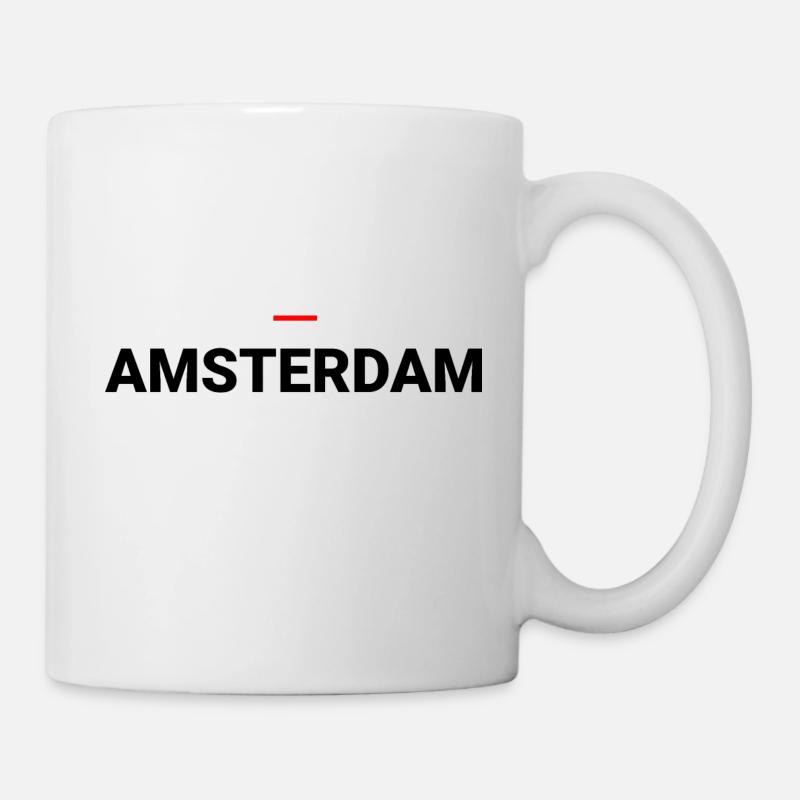 AMSTERDAM - Mug blanc - blanc