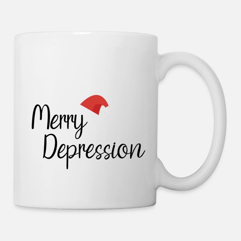 Merry Depression - Mug - white