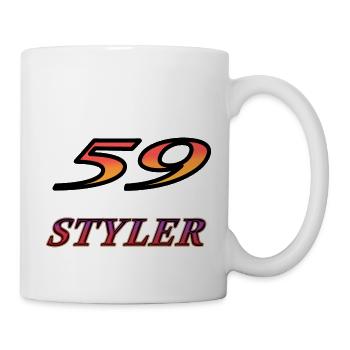 59 styler département - Mug blanc - blanc - Droite