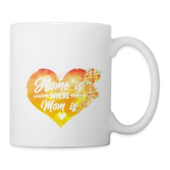 Stolze Mama Mutter Mami Lebensaufgabe Kinder Kind - Tasse - Weiß - Rechts
