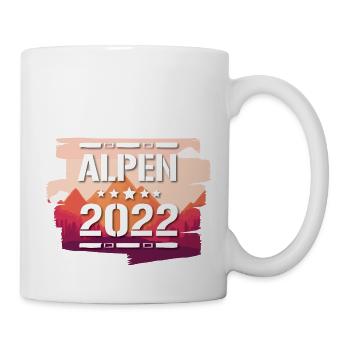 Alpen 2022 - Tasse - Weiß - Rechts