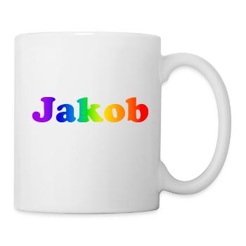 Jakob - Tasse - Weiß - Rechts