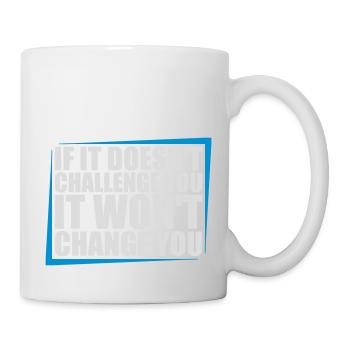 Séance d’entraînement Fitness Motivation Citation - Mug blanc - blanc - Droite