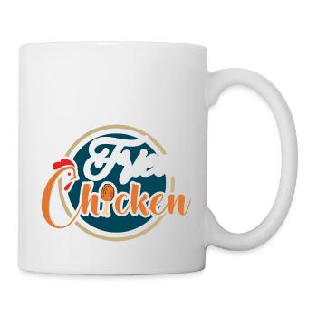 Fried Chicken Fried Fat Chicken - Mug - white - Right