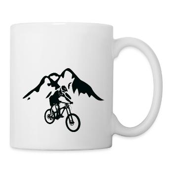 Vététistes - Mug blanc - blanc - Droite