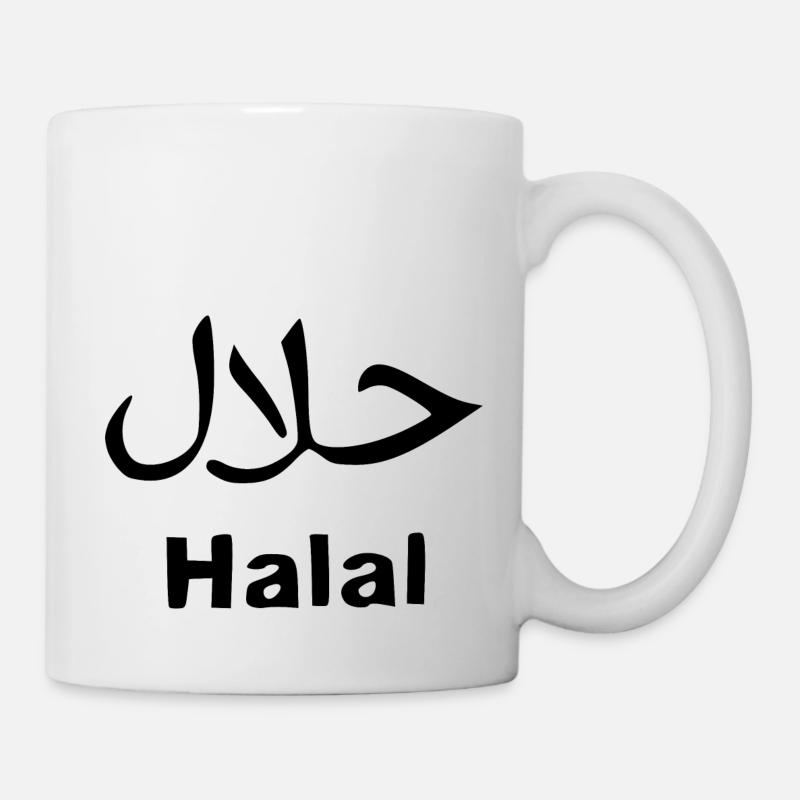 Halal - Religion - Islam - Mug - white