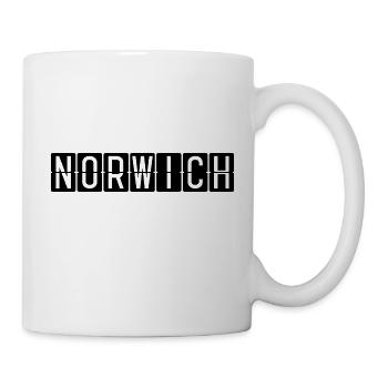 Norwich Airport Sign - Mug - white - Right