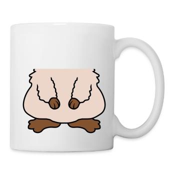Hamster Body Funny Disguise - Mug - white - Right