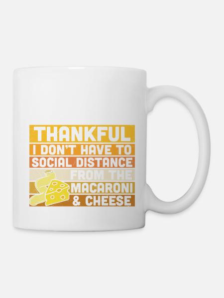 Thankful - Thanksgiving quotes - Mug - white