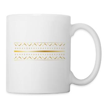 Rune Symbol Geschenk Ornament ethnisch Spirit Art - Tasse - Weiß - Rechts