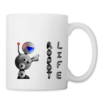 Robot Life - Mug - white - Right
